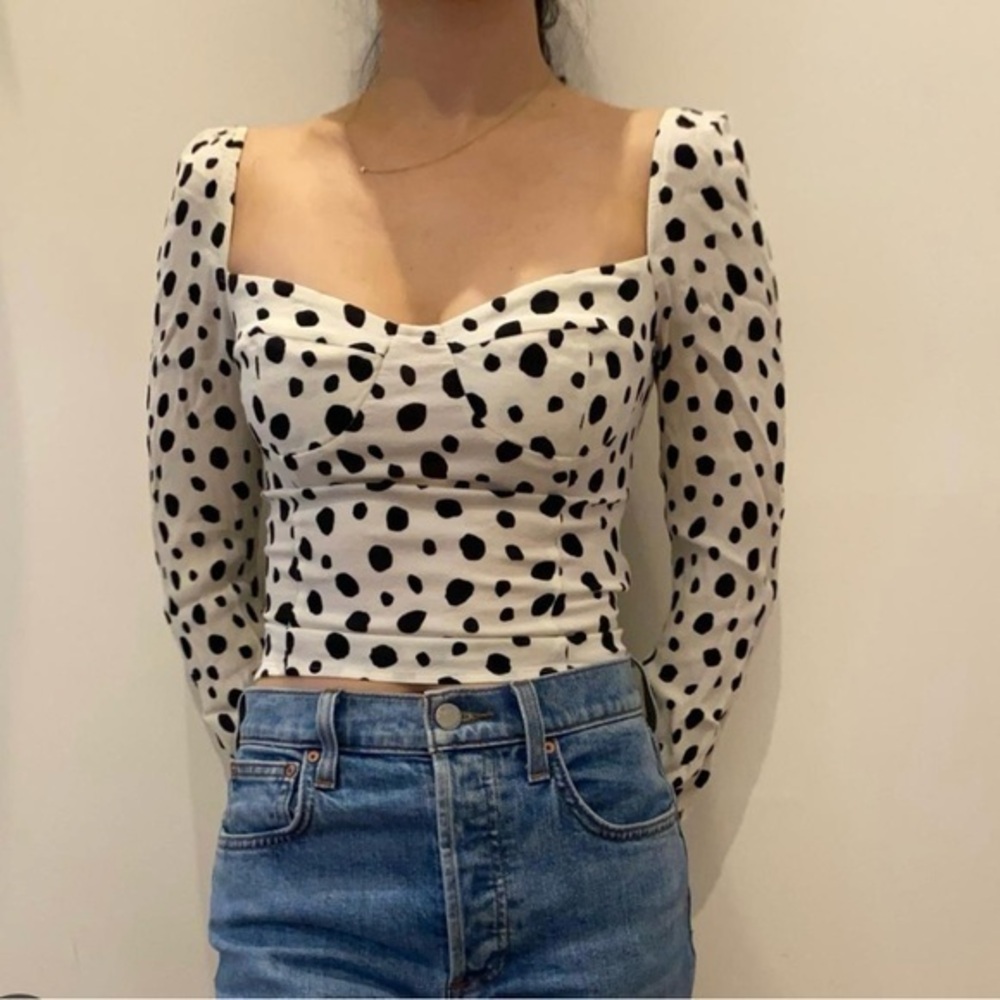Nwot Reformation Reign Top Ink Blot